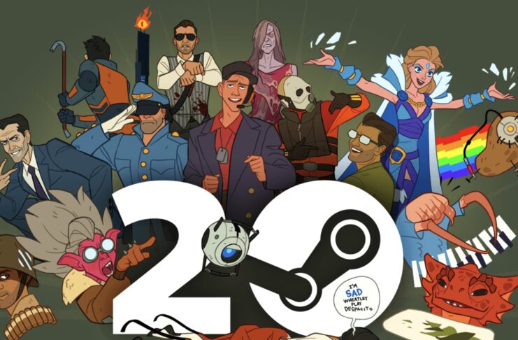 Steam compie 20 anni e sconta i giochi fino al 90%