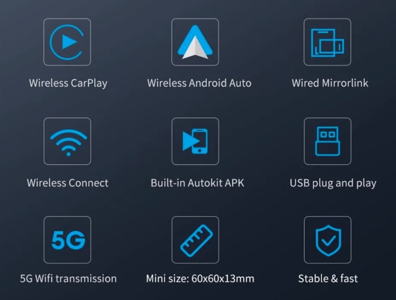 CarPlay e Android Auto diventano senza fili col kit in sconto 70%