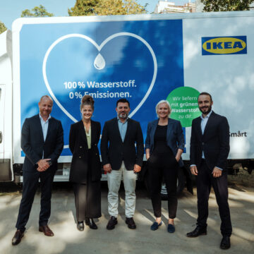 IKEA impiega già furgoni elettrici, ora punta all’ idrogeno