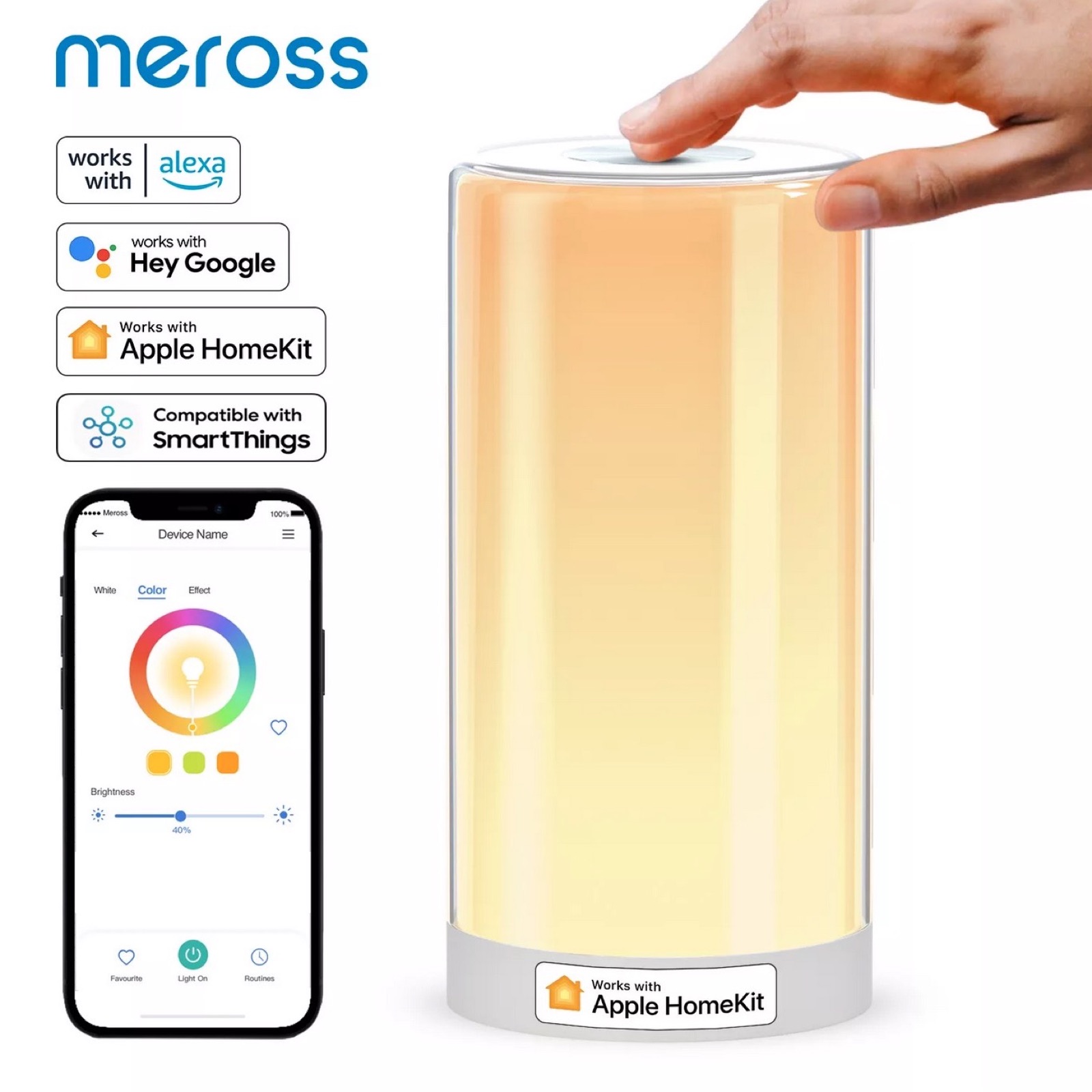 La lampada HomeKit da tavolo di meross è in offerta La lampada HomeKit da tavolo di meross è in offerta