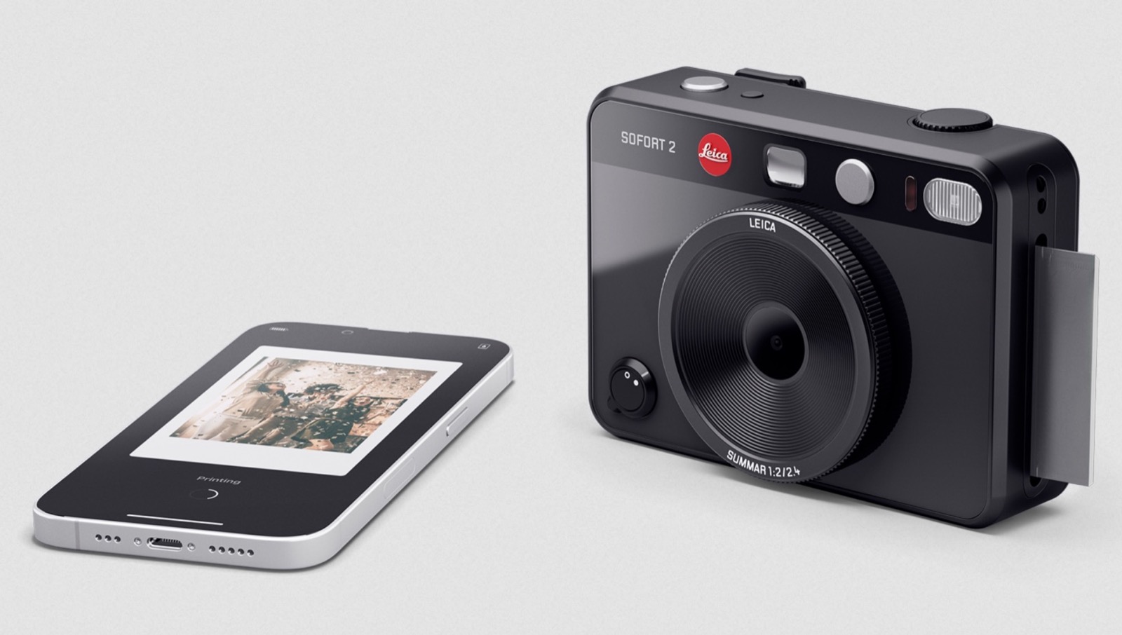Leica Sofort 2, fotocamera istantanea con memoria integrata Leica Sofort 2, fotocamera istantanea con memoria integrata