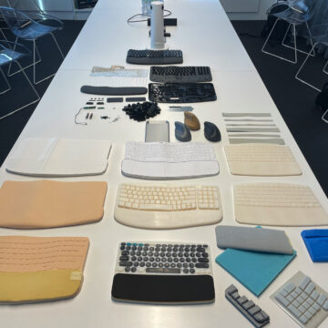 Logitech wave keys costruzione 1