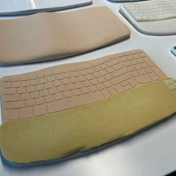 Logitech wave keys costruzione 2