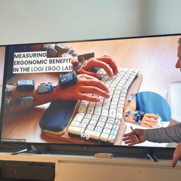 Logitech wave keys costruzione 5