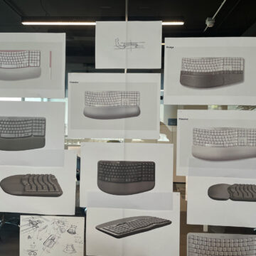 Logitech wave keys costruzione 7