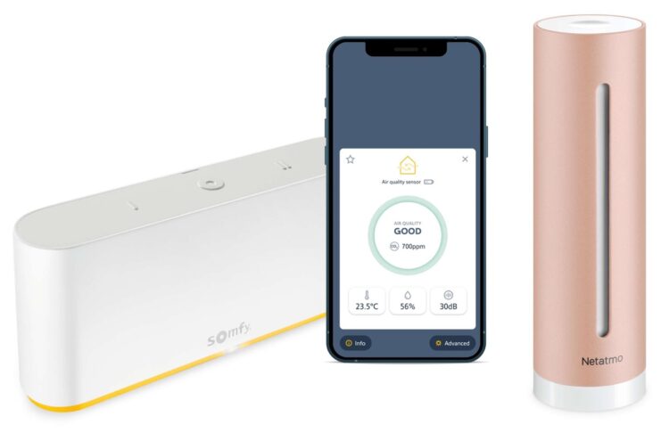 Netatmo e Somfy collaborano per il comfort termico in casa
