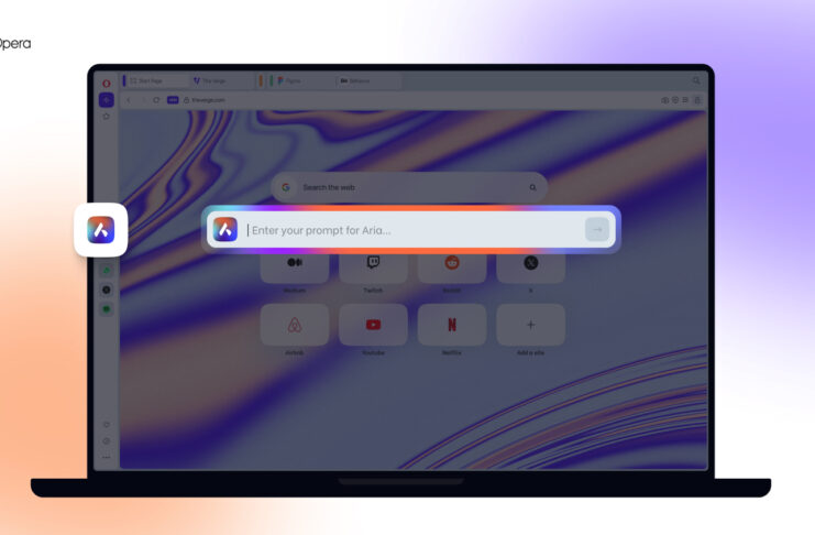 Opera porta nuovi strumenti AI nel browser Aria