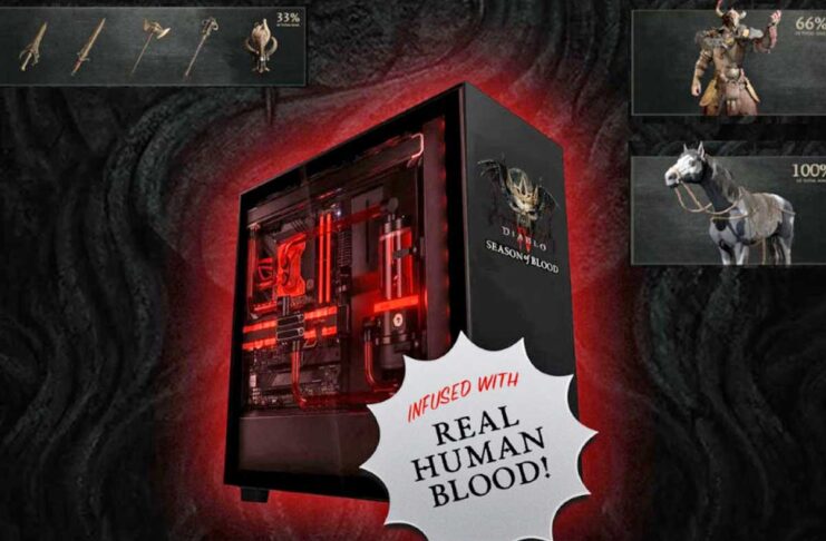 Blizzard, vero sangue umano per raffreddare un PC