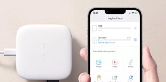 Sconto HAGiBiS CUBE, per backup e ricarica automatici di iPhone