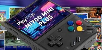 Sconto Miyoo Mini Plus, console portatile con 10.000 videogiochi inclusi