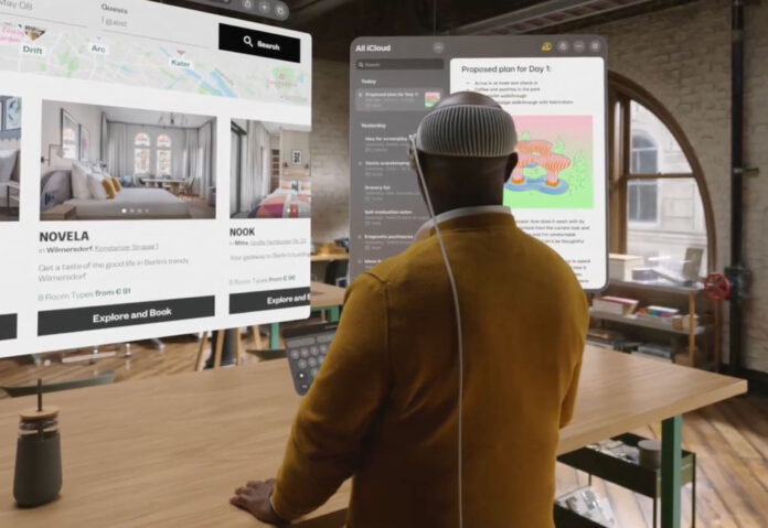 Apple Vision Pro supporterà la duplicazione dello schermo con AirPlay