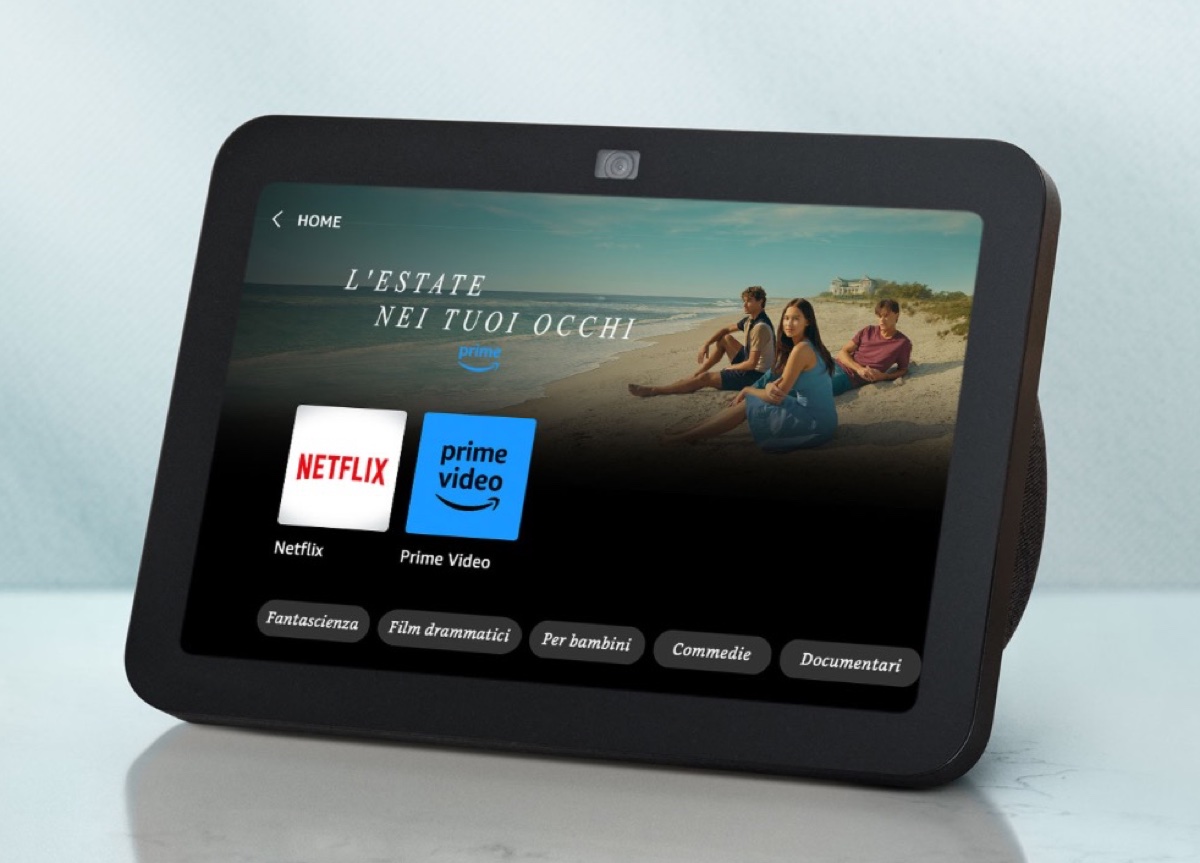 Nuovo Amazon Echo Show 8 disponibile in Italia