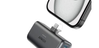 Mini batteria USB-C perfetta per iPhone e Android, 5000 mAh e 22,5W