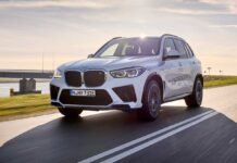 BMW testa su strada auto a idrogeno