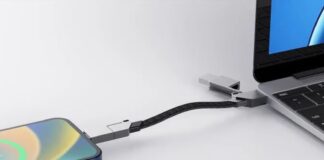 Cavo e portachiavi 4-in-1 con supporto 60 Watt a meno di 5€