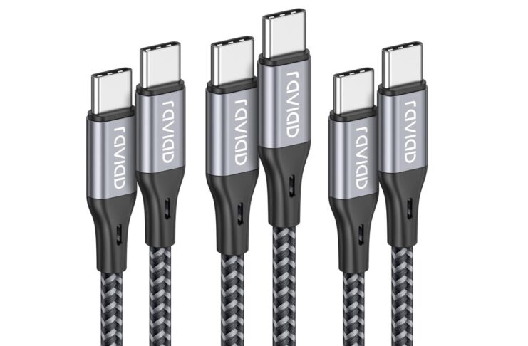 Sconto coupon, tre cavi USB-C perfetti per iPhone 15 e MacBook Air, solo 6,99€