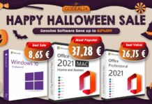Saldi Halloween, licenze a vita Office e Windows a soli 8 €