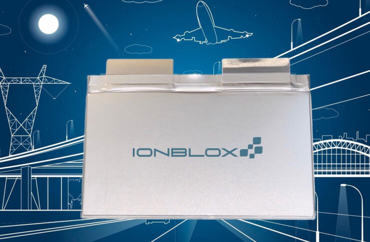 Ionblox, batterie al litio-silicio per carica super veloce auto elettriche