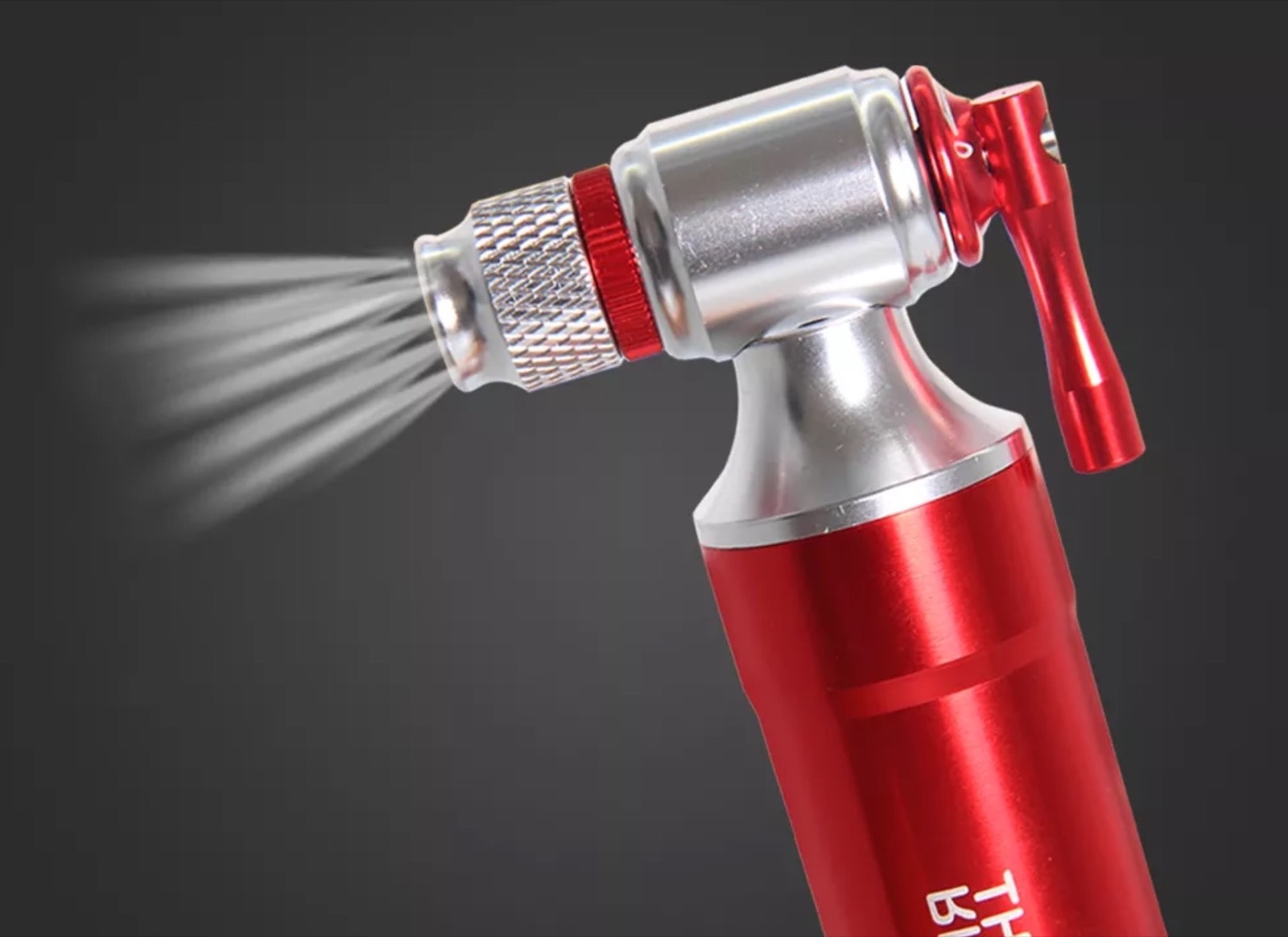Mini-pompa a CO2 per bicicletta a soli 6