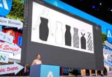 Adobe ha mostrato un vestito che può cambiare trama in tempo reale