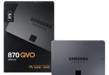 Disco SATA Samsung 870 QVO, un SSD da 8TB a 344 €