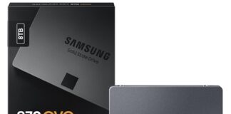Disco SATA Samsung 870 QVO, un SSD da 8TB a 344 €