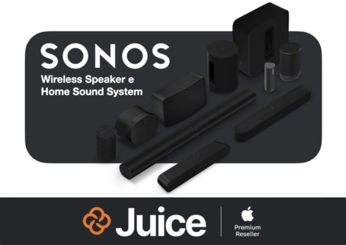 Da Juice sconti Sonos su speaker e soundbar solo per tre giorni