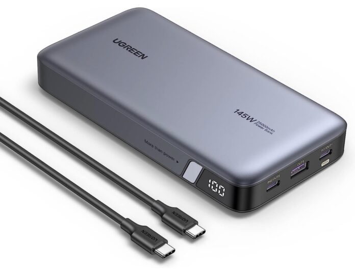 Festa delle offerte Prime, batteria 100W di Ugreen nata per MacBook Air a solo 89,99 €