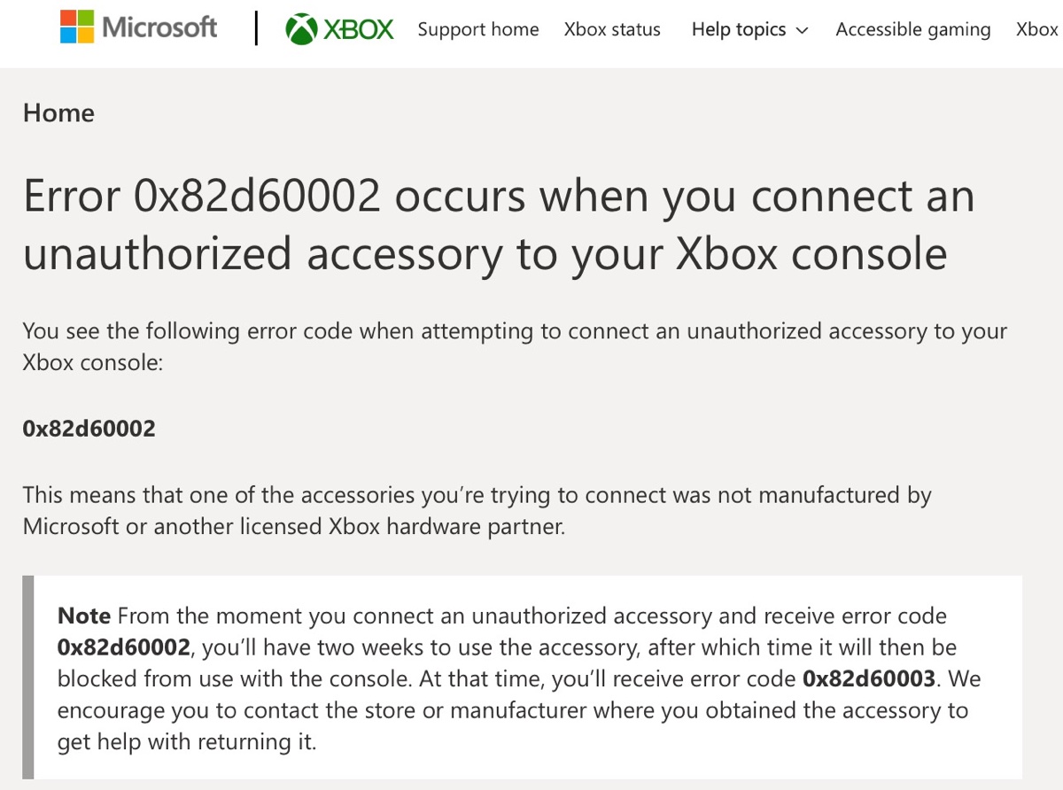 Microsoft blocca controller Xbox terze parti non autorizzati