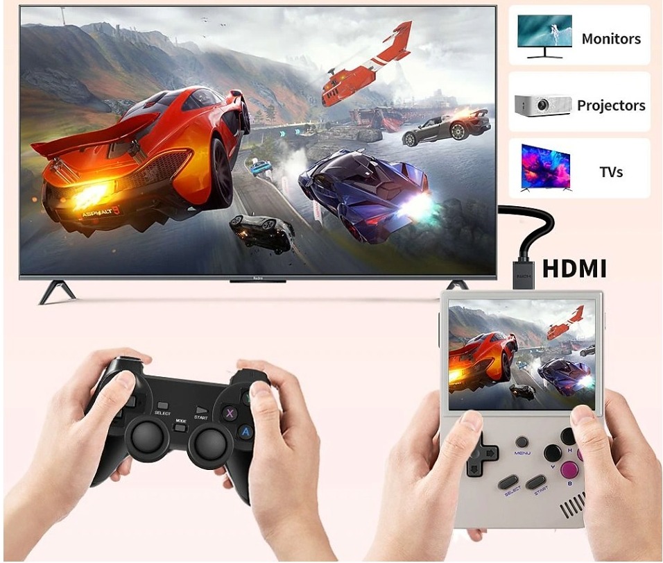 Miyoo Mini Plus, la console portatile retrogaming include fino a 27.000 giochi