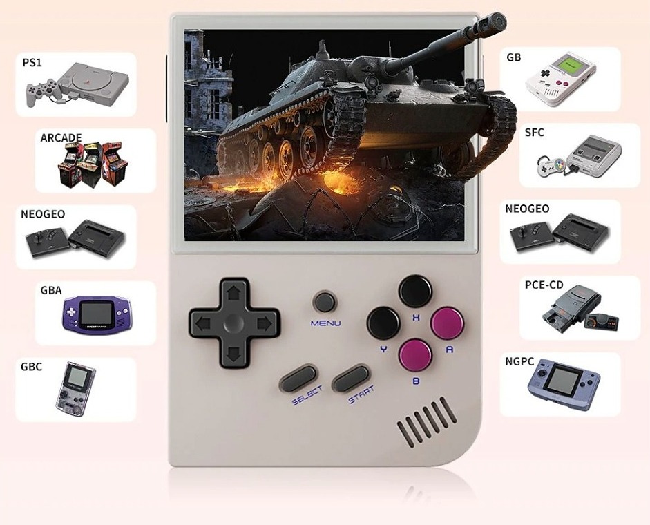 Miyoo Mini Plus, la console portatile retrogaming include fino a 27.000 giochi
