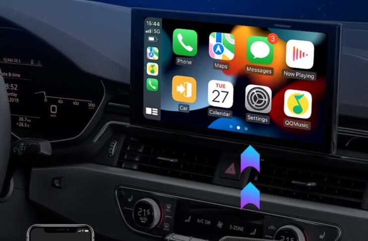 CarPlay e Android Auto senza fili col convertitore EKIY