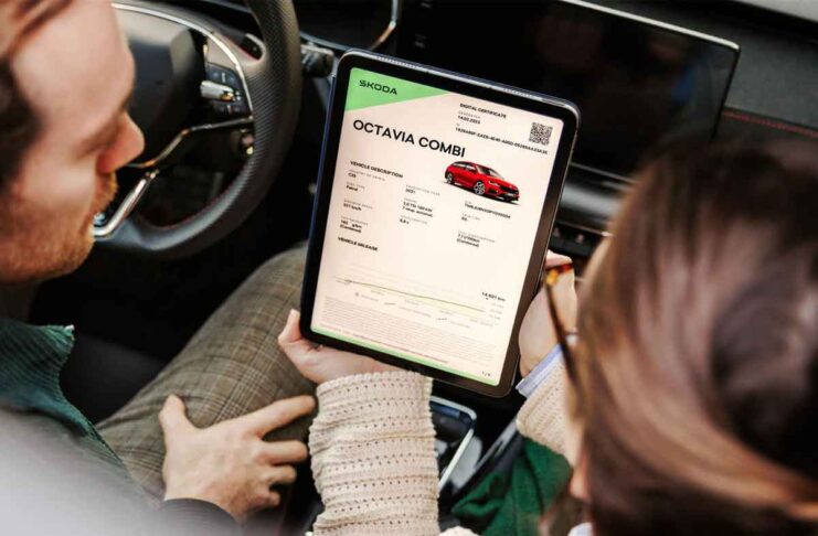 Con il certificato digitale, maggiore trasparenza nella vendita di una Skoda