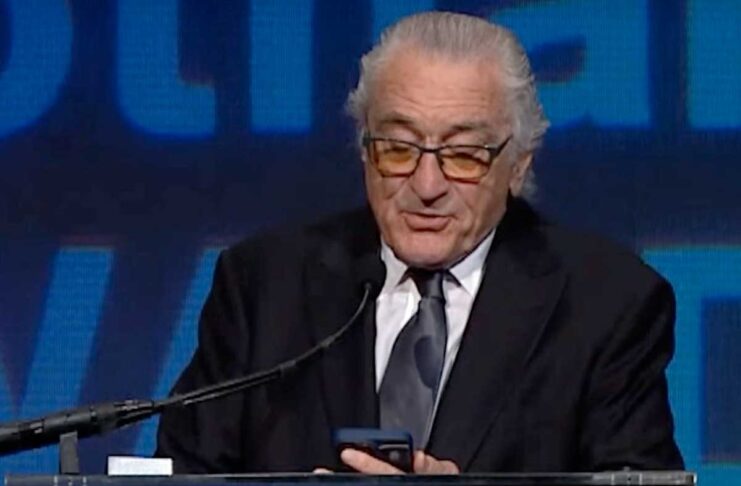 Robert De Niro accusa Apple e i Gotham Awards di censura