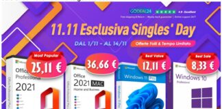 Festa dei Single, su Godeal24 licenze Office e Windows a partire da 15,11 €