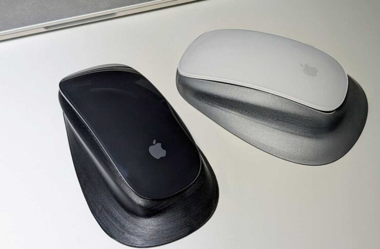 Magic Mouse modificato con USB-C e sistema ricarica migliorato