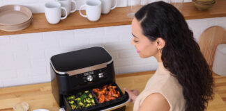 La friggitrice Ninja FlexDrawer taglia i tempi di cottura del 65%
