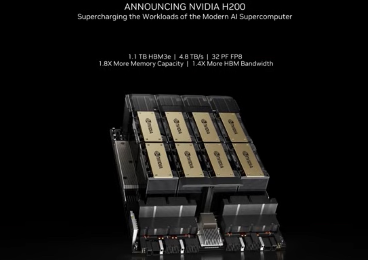 Nvidia HGX H200 è il nuovo super chip AI che tutti desiderano