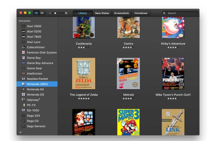 Come giocare a vecchi giochi su Mac con OpenEMU