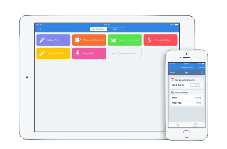 Gli sviluppatori dell'app Workflow per iPhone vogliono portare l'IA sui sistemi operativi