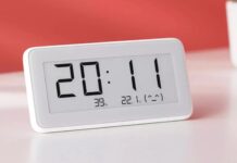 Xiaomi Clock, sveglia con igrometro a meno di metà prezzo