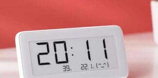 Xiaomi Clock, sveglia con igrometro a meno di metà prezzo