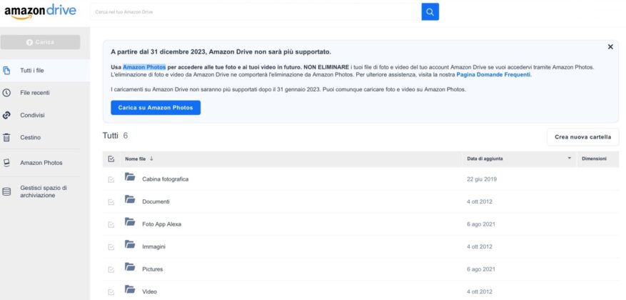 Amazon Drive chiude ma i file degli utenti ci sono ancora - macitynet.it