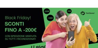 Black Friday TrenDevice, sconti e spedizione gratuita su tutti i ricondizionati