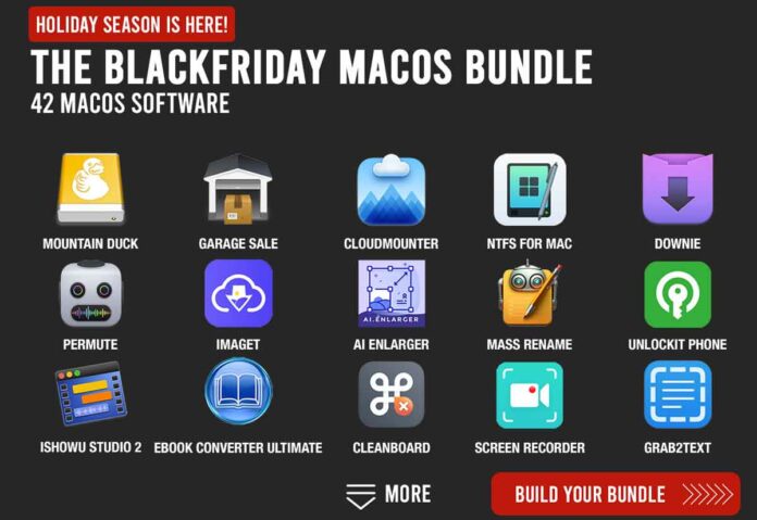 Con il BlackFriday Bundle più di 40 app per Mac superscontate