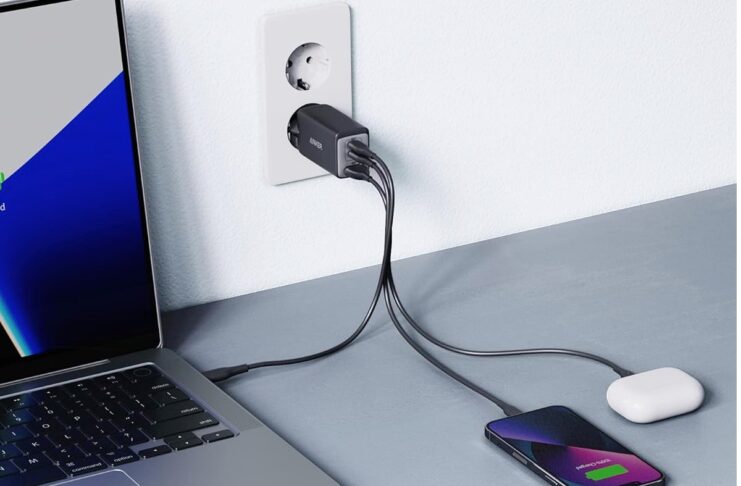 Black Friday, caricabatterie Anker potente e compatto, 65W a solo 34,999€