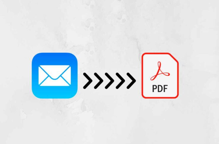 Come salvare una mail come PDF da iPhone