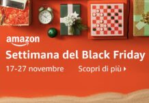 Da questa mezzanotte al 27 Novembre la settimana lunga del Black Friday Amazon, tutte le offerte e come approfittarne