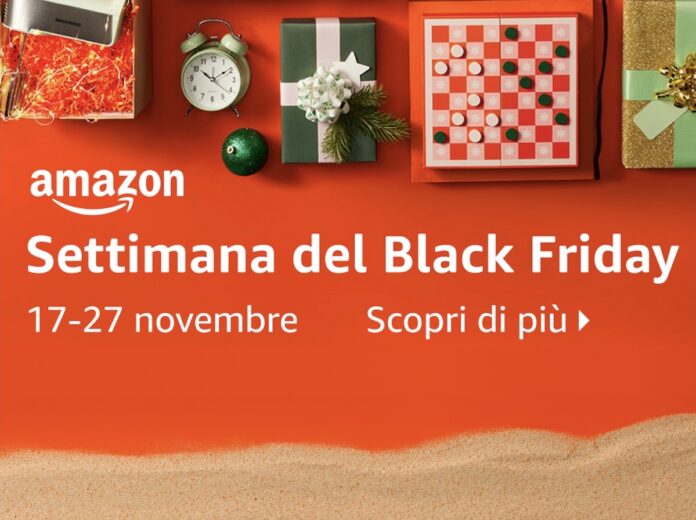 Da questa mezzanotte al 27 Novembre la settimana lunga del Black Friday Amazon, tutte le offerte e come approfittarne