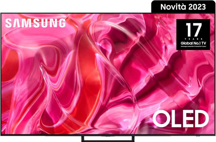 Samsung OLED S90C in super offerta Amazon con TV The Frame in omaggio